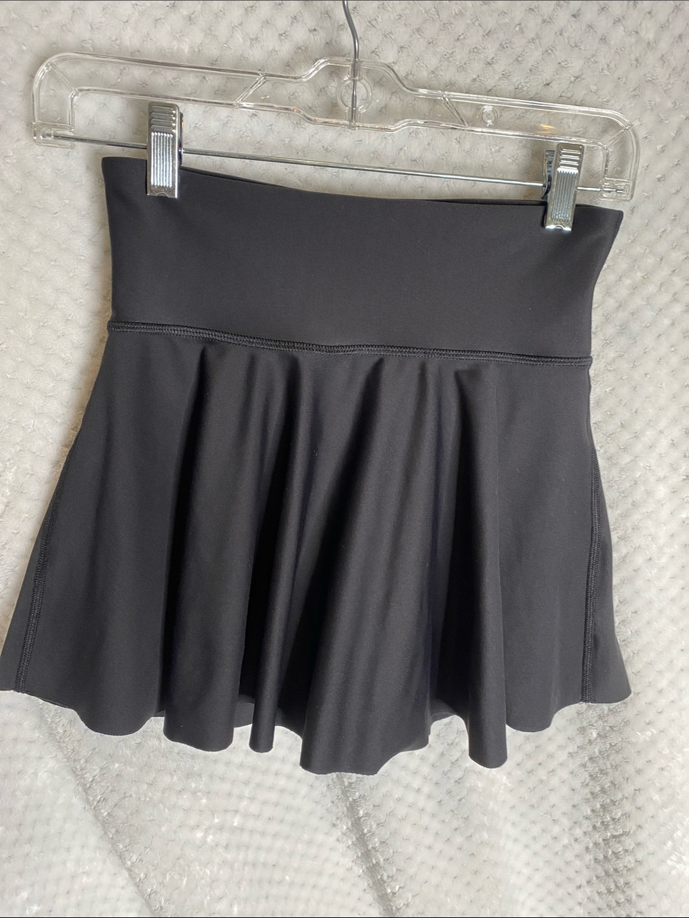 Old Navy Active Powersoft Solid Black Athletic Skort